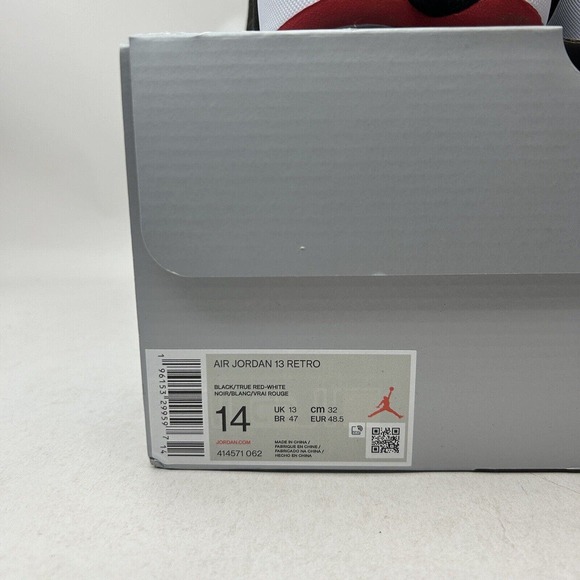 Nike Shoes Air Jordan 13 Retro “Playoff/Black Red” 2024 - Picture 5 of 5